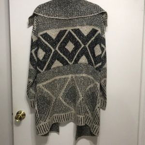 Open front cardigan